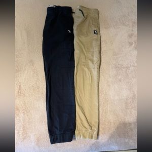 Abercrombie kids cargo caci joggers